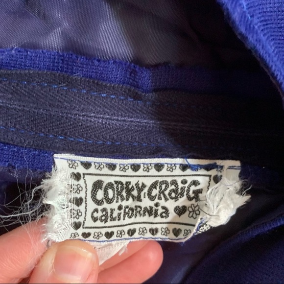 Vintage Corky Craig California blue maxi jumper - Picture 5 of 5